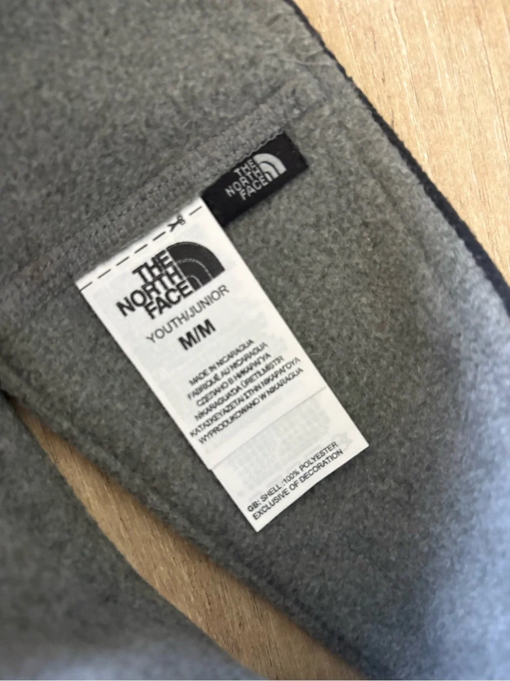 The North Face Kids Fleece Headbands - Black & Red